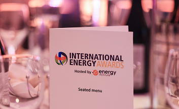 energy award flyer on table